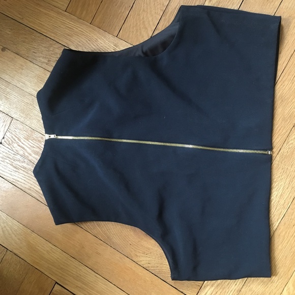 TOPSHOP crop top-Sz 12 - Picture 3 of 3